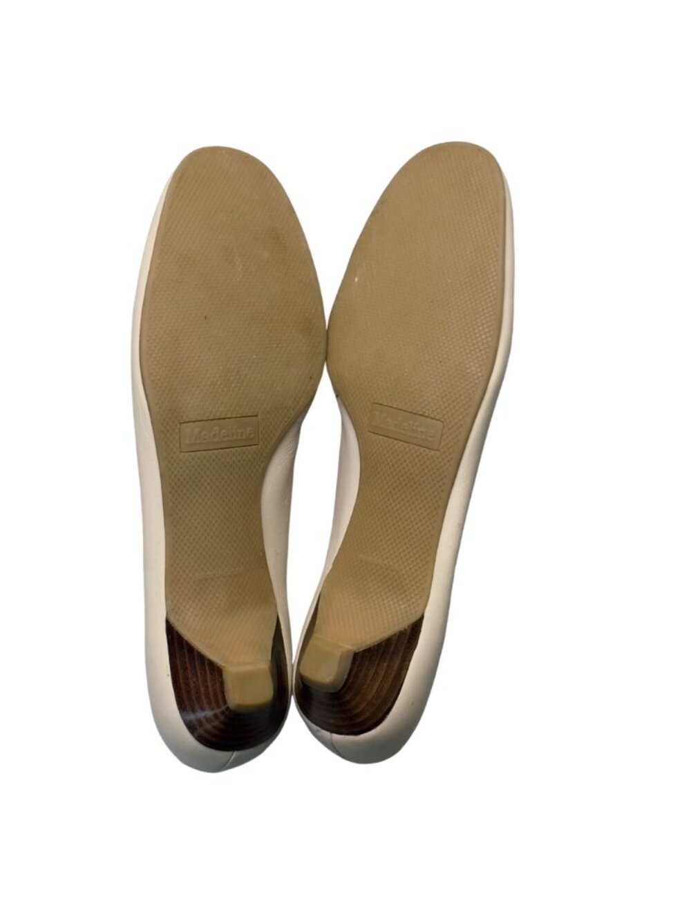 MADELINE BERYL Women’s Shoes Leather Loafers Beige Size 8W - Picture 6 of 13